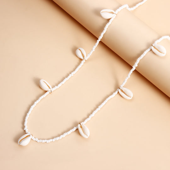 Cowrie Shell Waist Chain – Handmade Beach Body Jewelry for Women