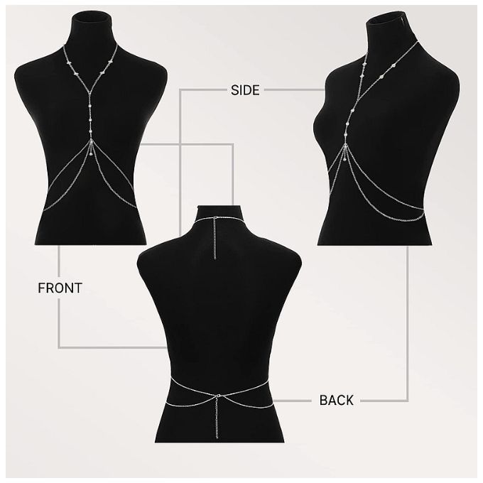 Minimalist Bikini Jewelry for Women - Simple Bikini Accessory for Ladies