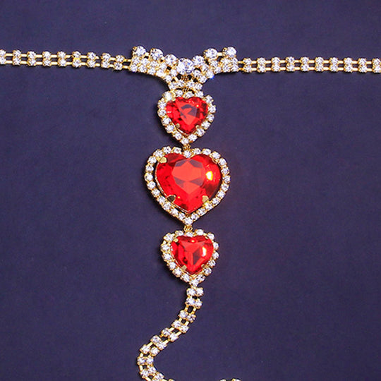 Sexy Body Chain Harness - Adjustable Waist Hip Chain Jewelry