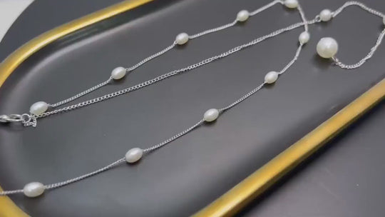 Sexy Pearl Back Chain - Summer Backless Chain - Fine Backdrop Chain