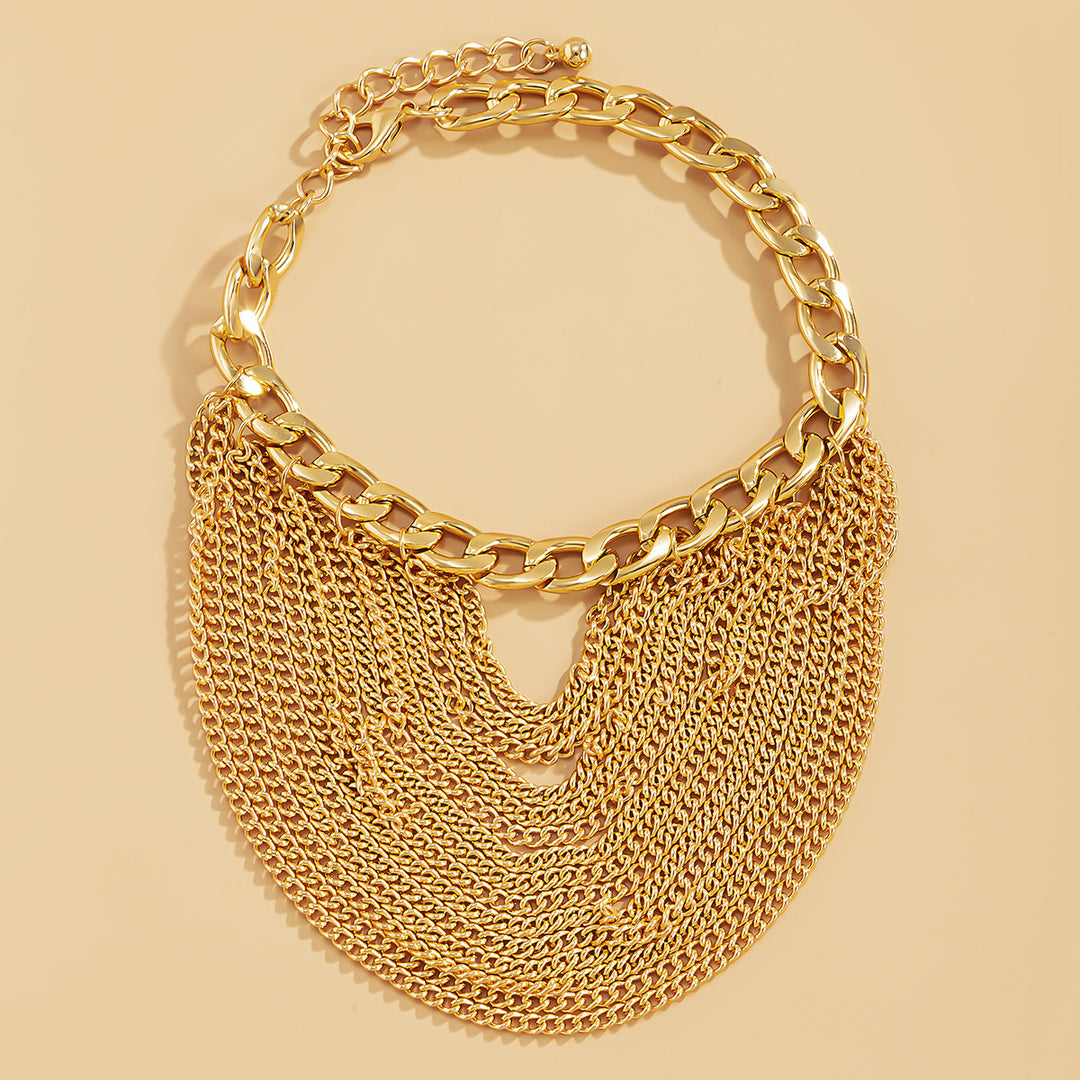 Tassel High Heel Ankle Chain - Layered Foot Jewelry for Women