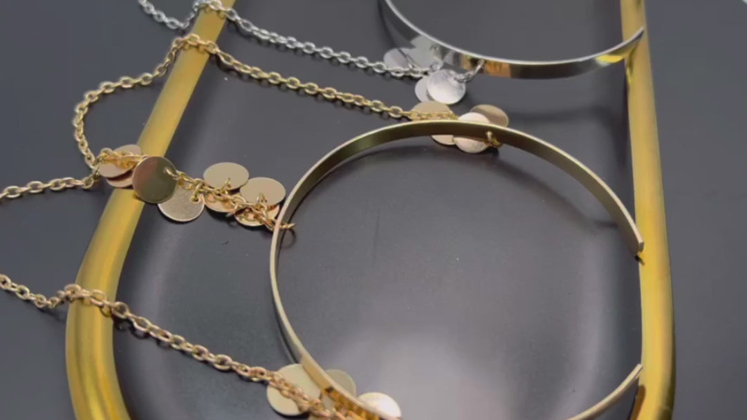 Festive Confetti Upper Arm Chain - Perfect Bridesmaid Gift