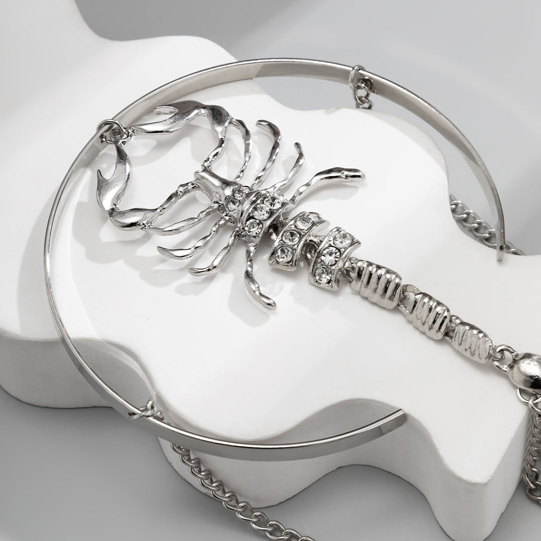 Bold Scorpion Arm Cuff - Statement Upper Arm Bracelet