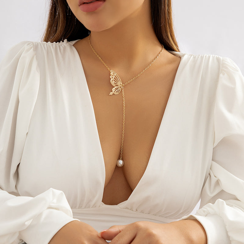Butterfly Necklace Pendant | Butterfly Necklace  | Butterfly Necklace Tiffany | Butterfly Necklace Gold/ Silver