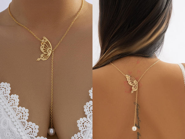 Butterfly Necklace Pendant | Butterfly Necklace  | Butterfly Necklace Tiffany | Butterfly Necklace Gold/ Silver