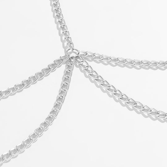 Multi-Layer Chest Chain - Fashion Chest Link Chain - Chest Chain Harness