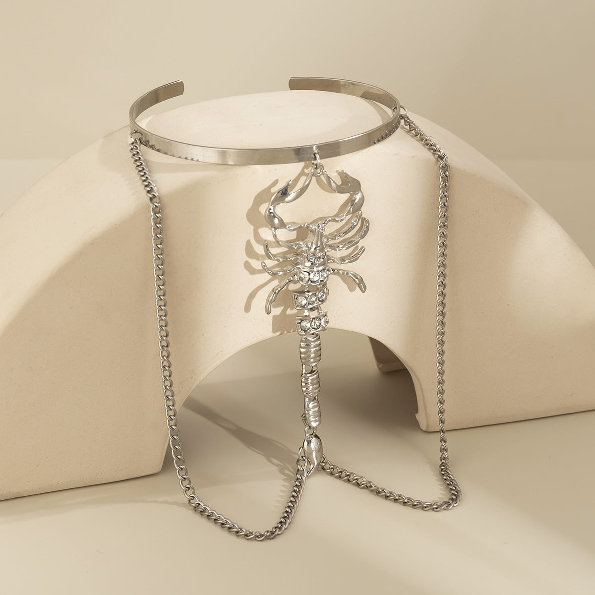Scorpion Arm Cuff | Scorpion Arm Harness | Scorpion Arm Bracelet | Scorpion Armband | Scorpion Arm Chain