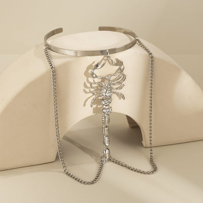 Scorpion Arm Cuff | Scorpion Arm Harness | Scorpion Arm Bracelet | Scorpion Armband | Scorpion Arm Chain