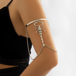 Scorpion Arm Cuff | Scorpion Arm Harness | Scorpion Arm Bracelet | Scorpion Armband | Scorpion Arm Chain