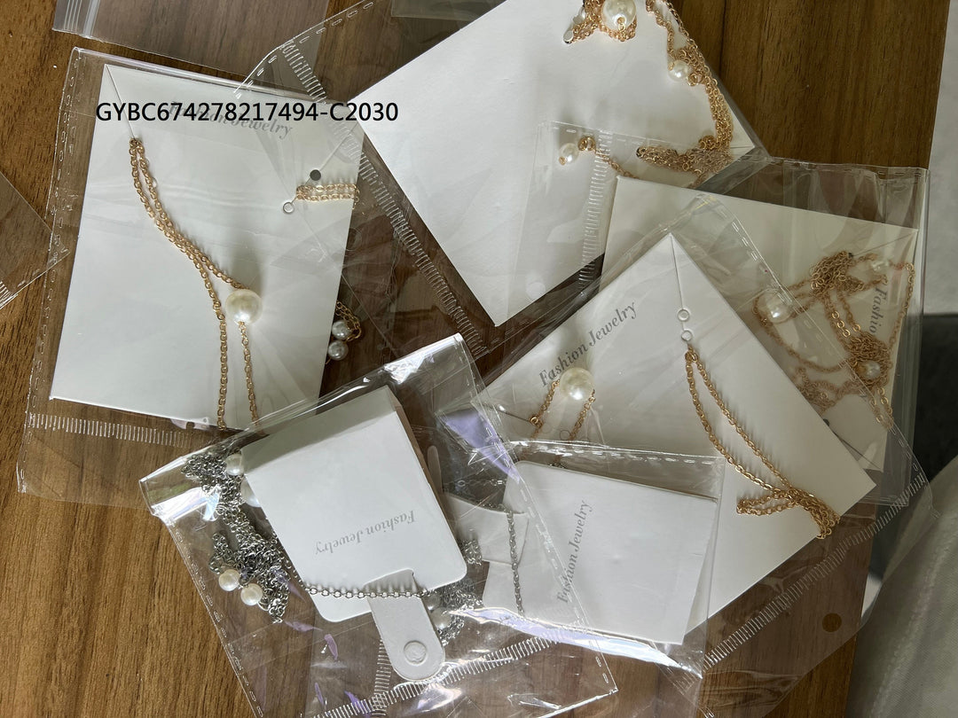 Simple Pearl Back Chain - Summer Body Chain - Elegant Backless Y Necklace