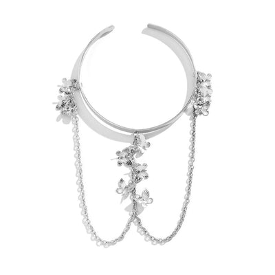 Butterfly Arm Chain Armlet - Layered Upper Arm Bracelet - Butterfly Charm Body Chain