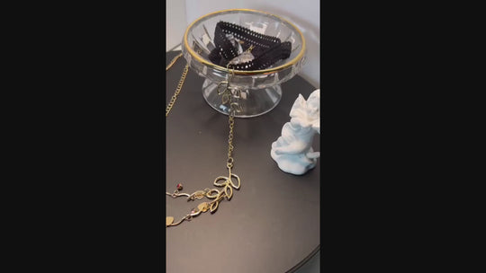 Charm Leaf Leg Chain - Delicate Gold Heart Thigh Jewelry