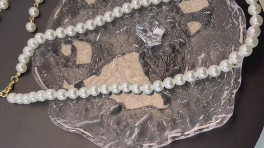 Pearl Y Lariat Necklace | Elegant Chest Chain Jewelry for Women