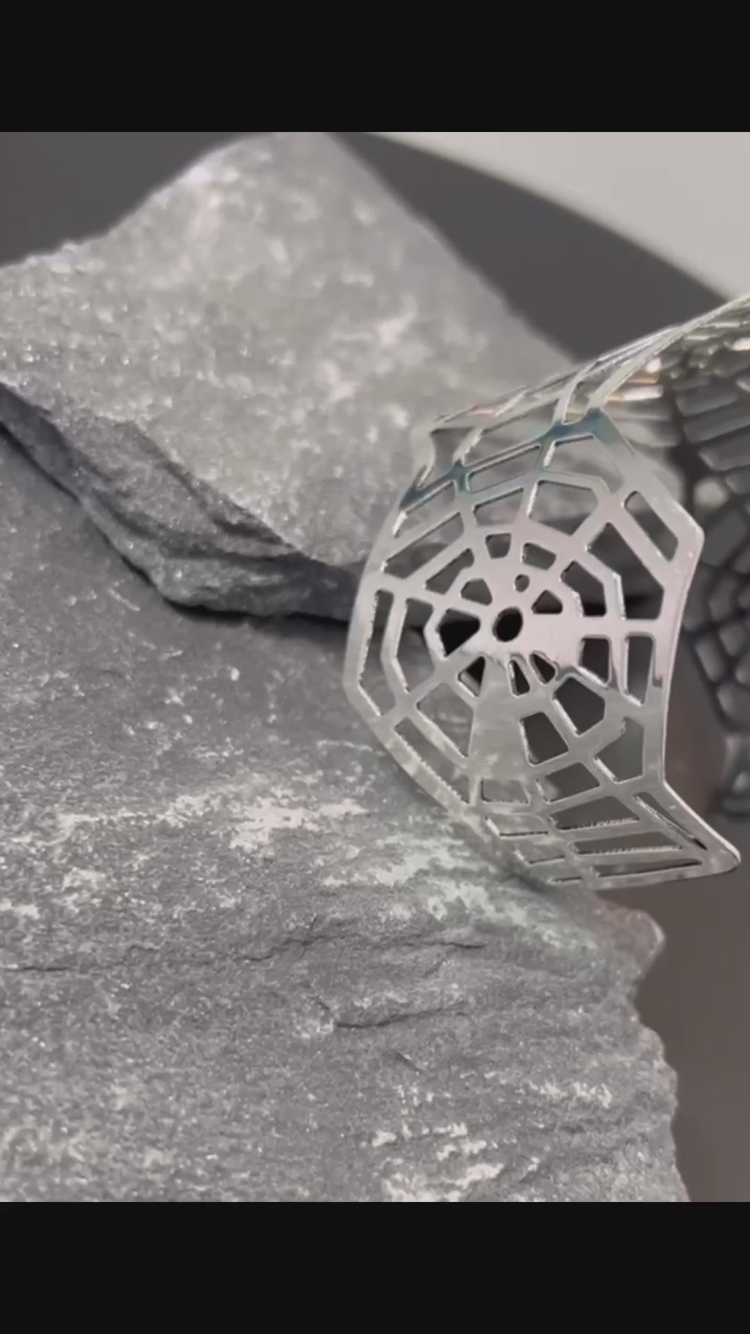 Spider Web Bracelet | Spider Web Bangle | Spiderweb Bracelet | Spider Web Cuff Bracelet | Spiderweb Armband