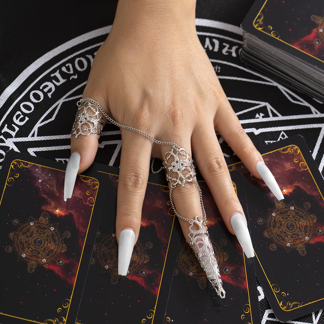 Elegant Hand Chain Bracelet - Single Finger Ring Harness Chain